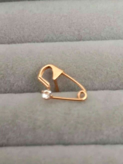 K18　ピアス　片耳