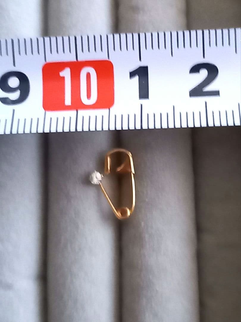 K18　ピアス　片耳