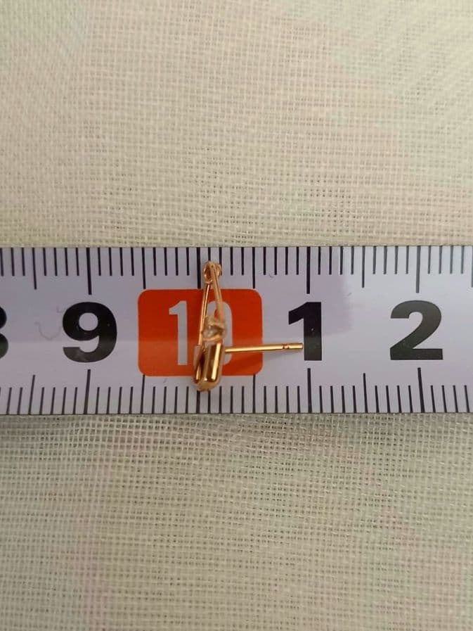 K18　ピアス　片耳