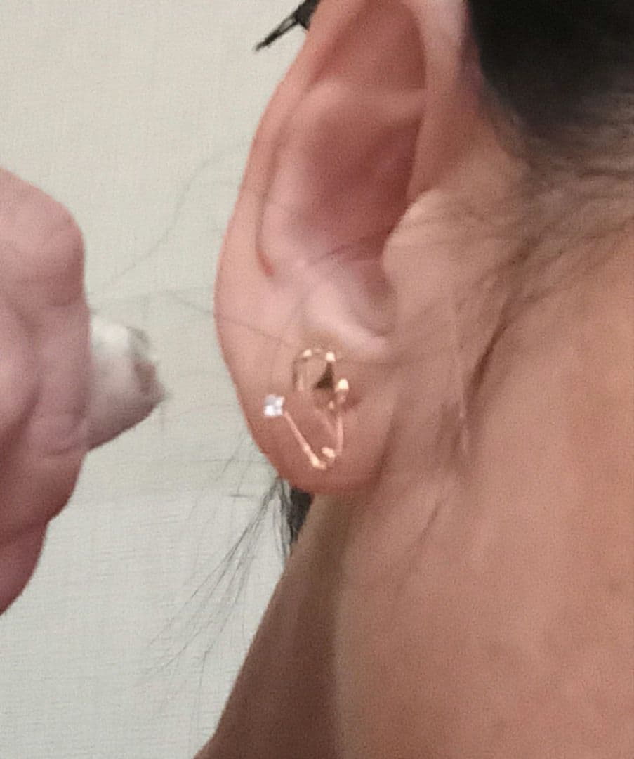 K18　ピアス　片耳