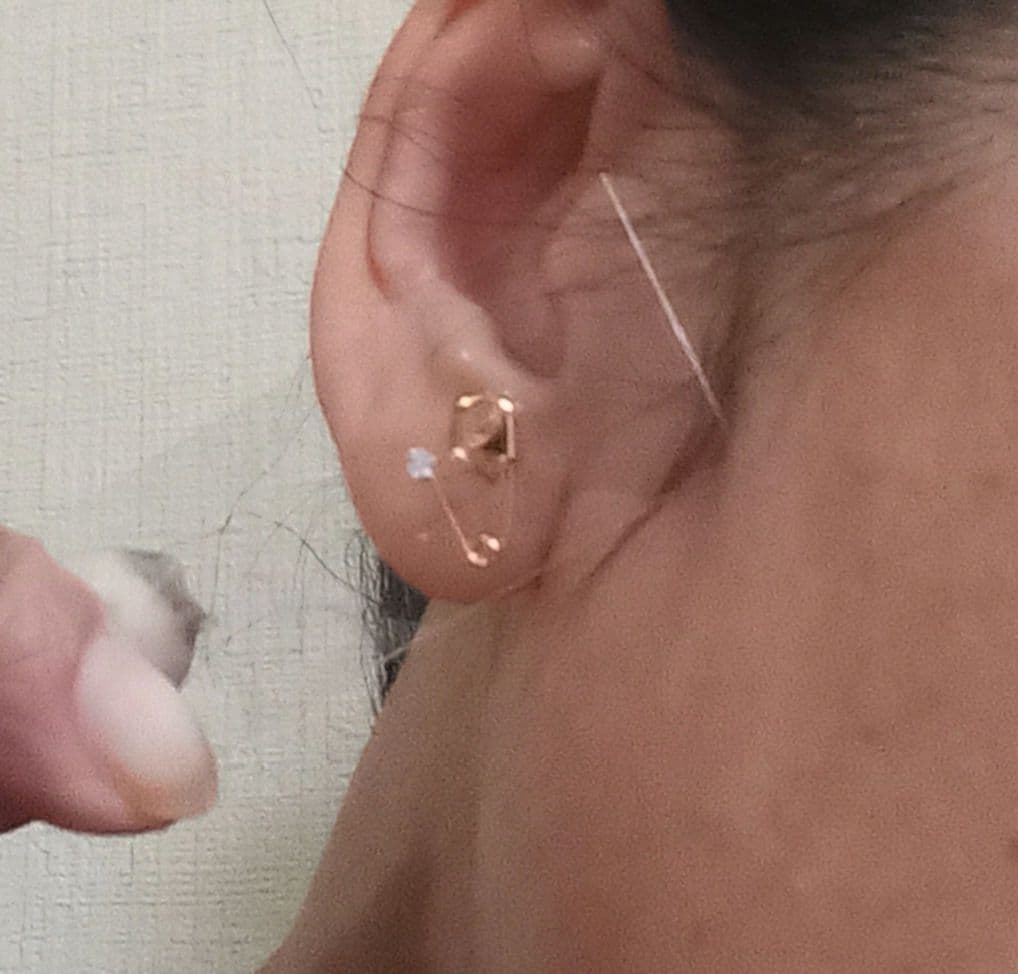 K18　ピアス　片耳