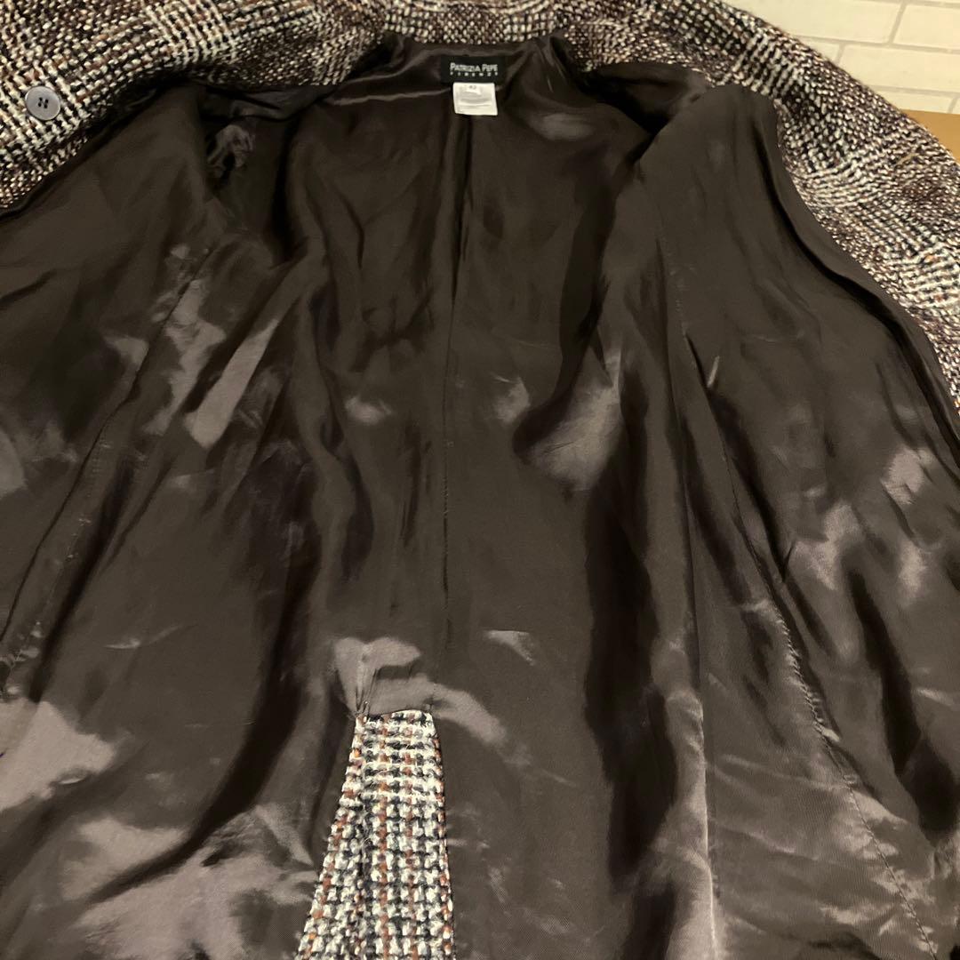 ココペリです ‼️モヘヤ・アルパカ混　異素材コート❤️