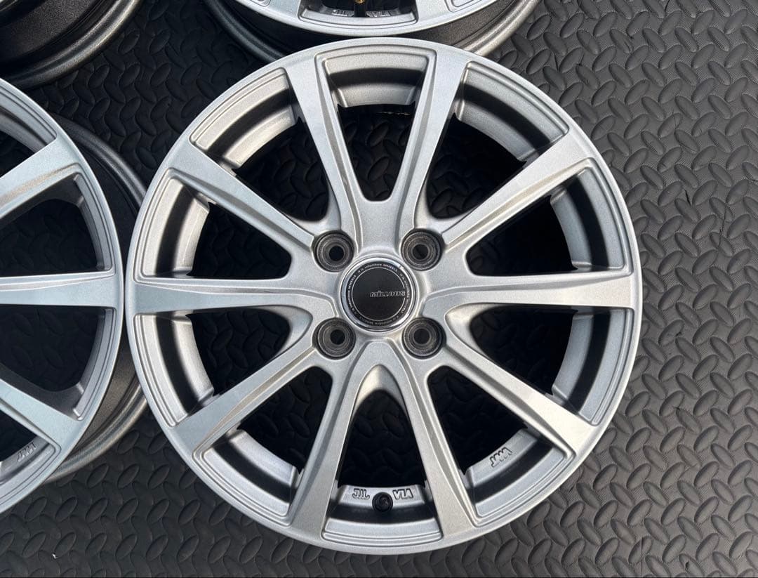 超美品 ヨコハマ MiLLOUS VX 15インチ 4本 エアバルブ新品交換済