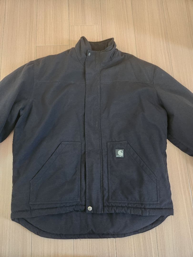 カーハート carhartt ナイロン中綿ジャケット 黒