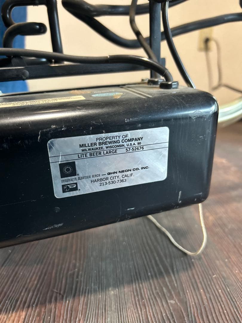 Lite Beer ネオン管