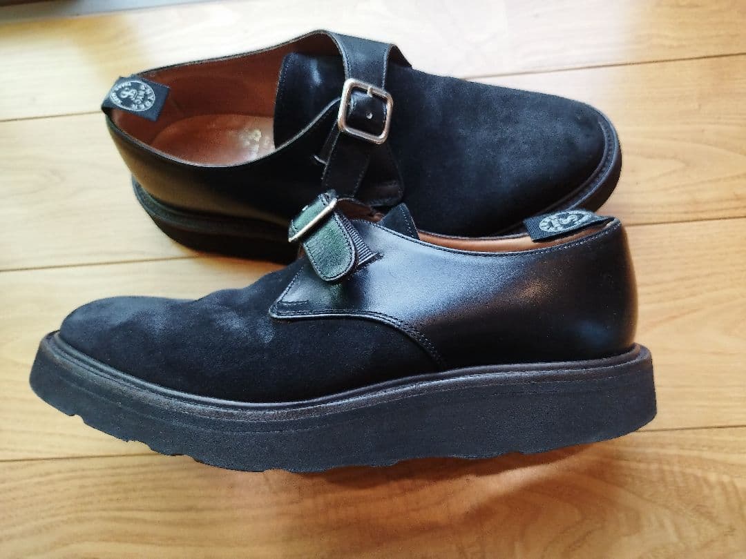 Tricker's ☓ Todd Snyder モンクストラップシューズ