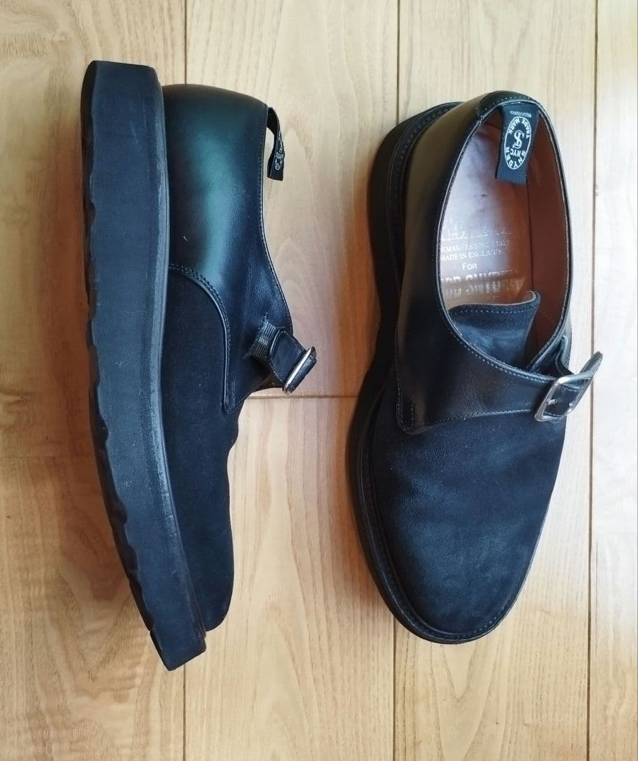 Tricker's ☓ Todd Snyder モンクストラップシューズ