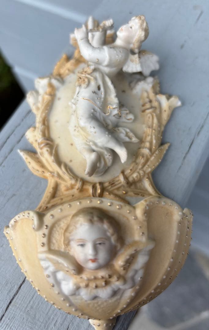 ※専用※エンジェル　聖水盤　フランスアンティーク　天使ベネチエ