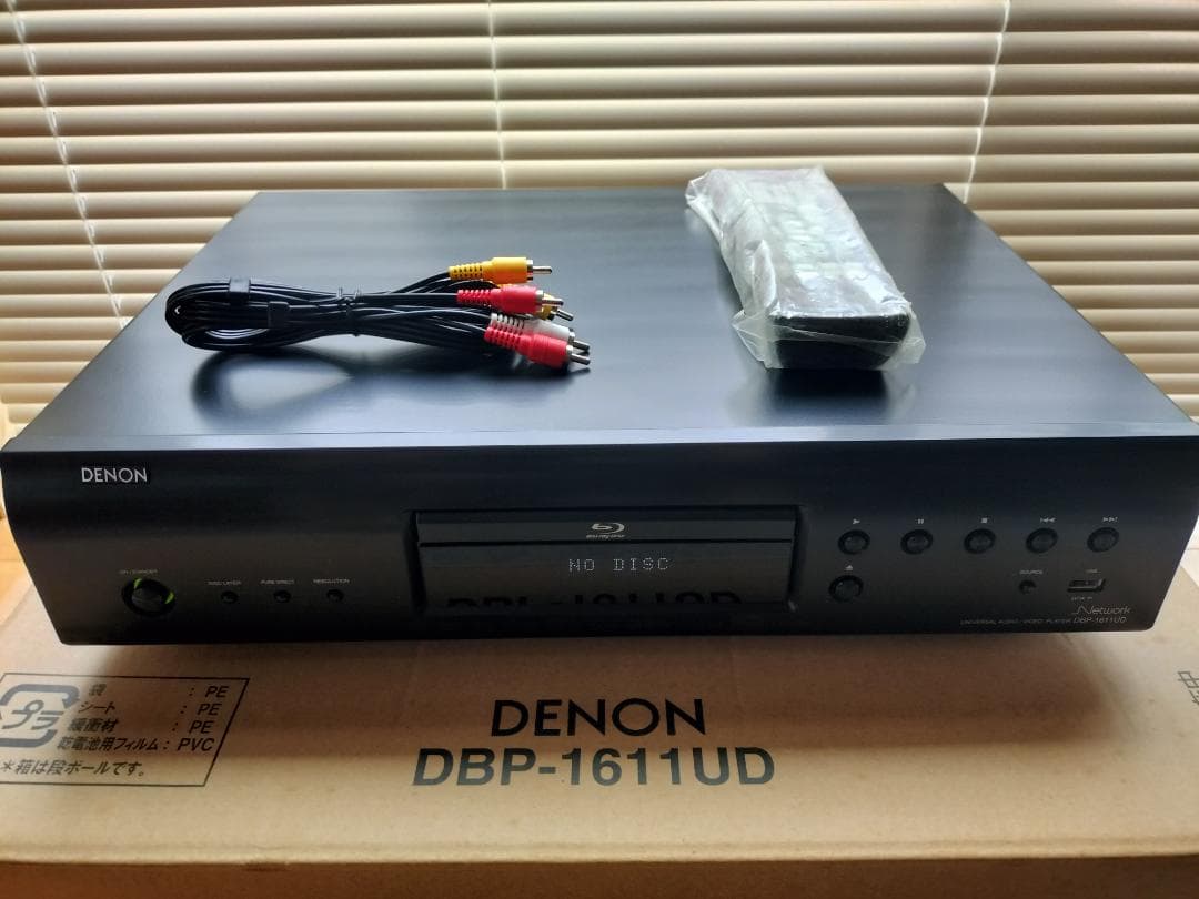 【ジャンク】DENONユニバーサルプレーヤー DBP-1611UD 黒 美品