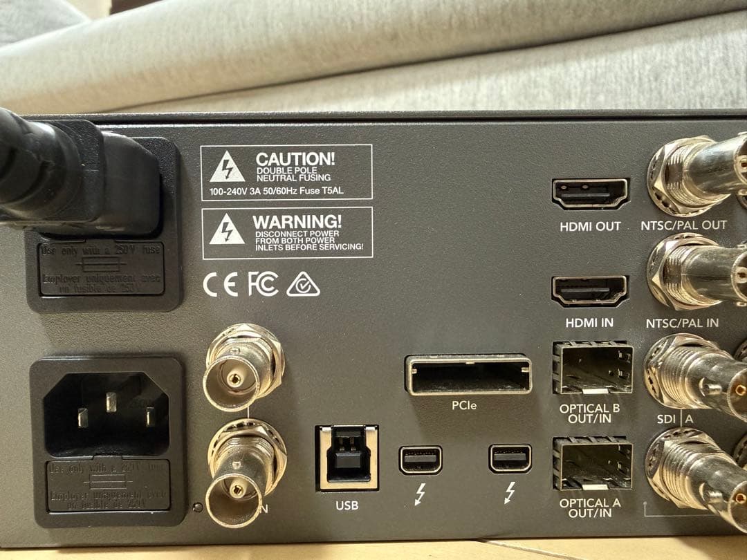 Blackmagic UltraStudio 4K Extreme 未確認