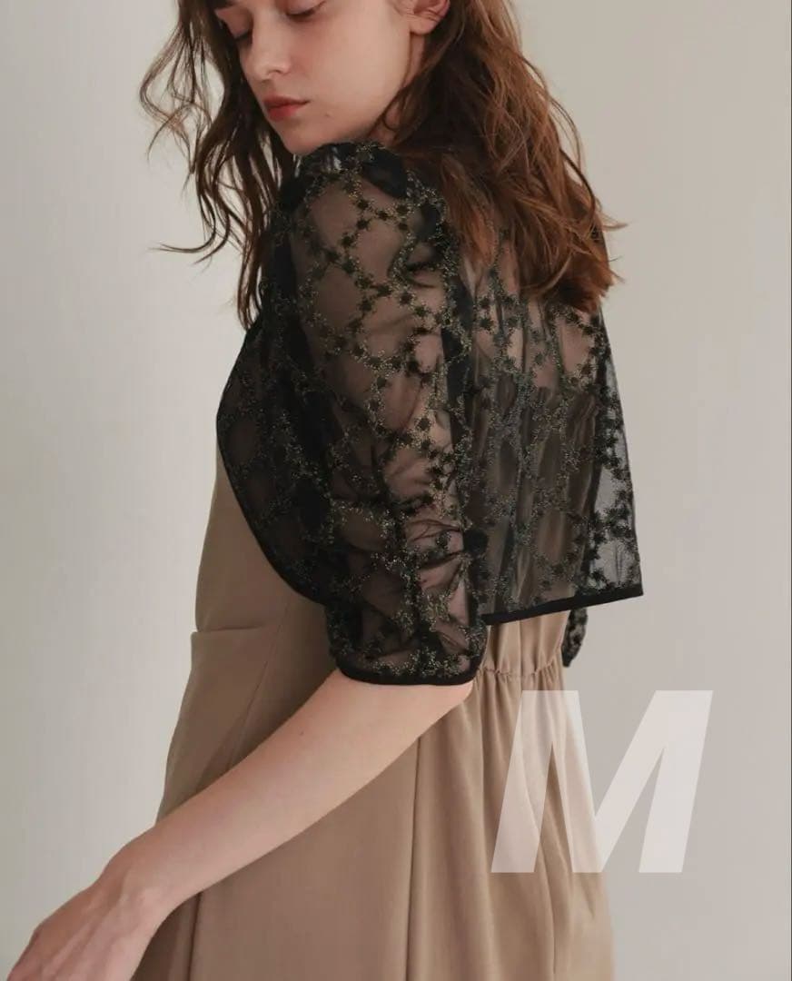 mi ★新品タグ付き★ドリードール　新作　レースボレロ×ドレープドレス