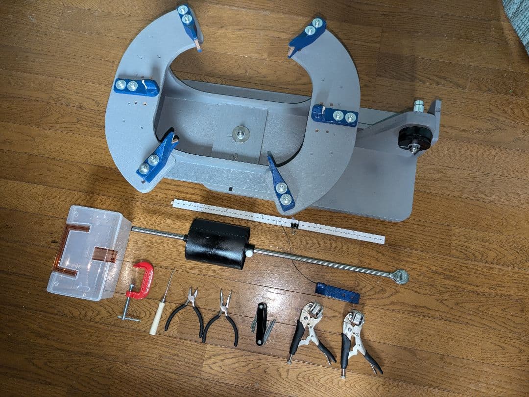 ストリングマシン(ガット張り機)TG-4 ③
