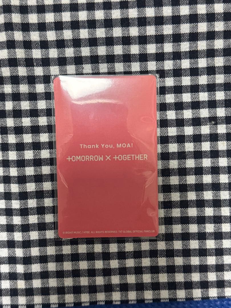 カンテヒョン TXT ファンミーティング ペンミ 特典 トレカ