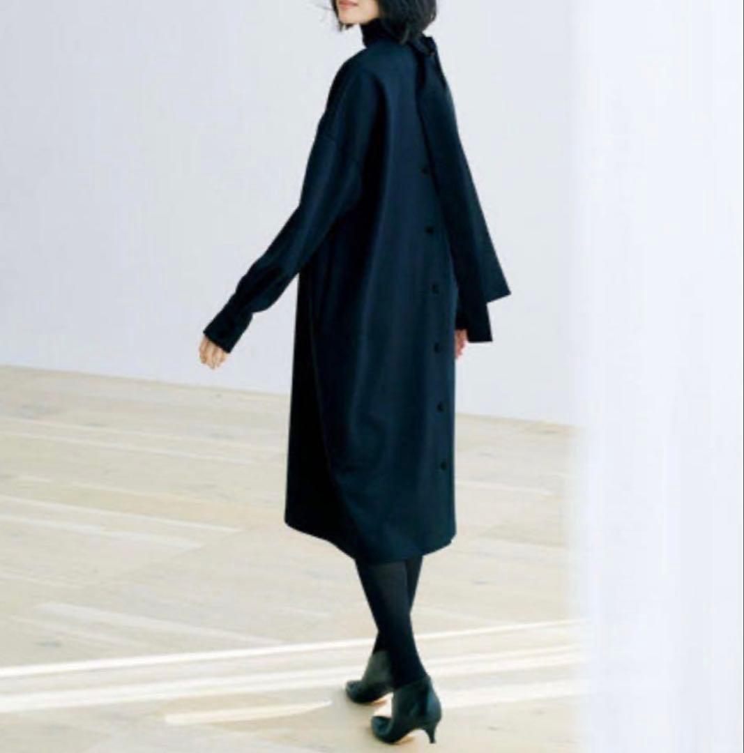 THIRD MAGAZINE ボウタイジャージーワンピース