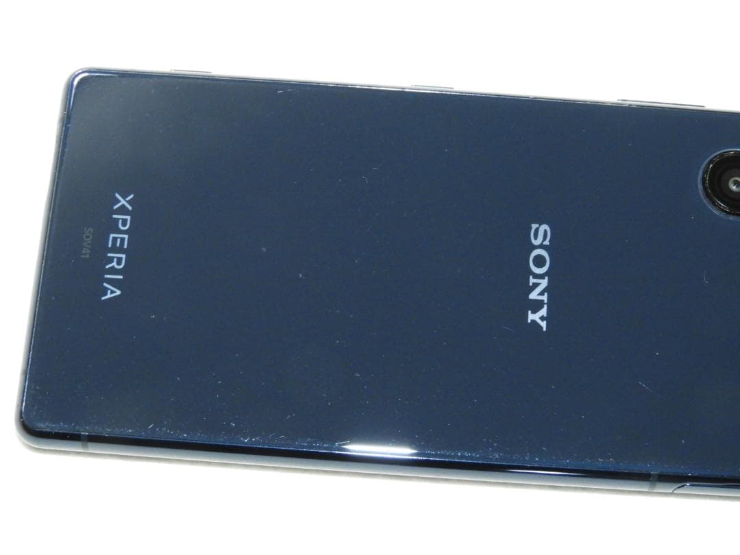 SONY Xperia 5 ブルー SOV41 au SIMフリー