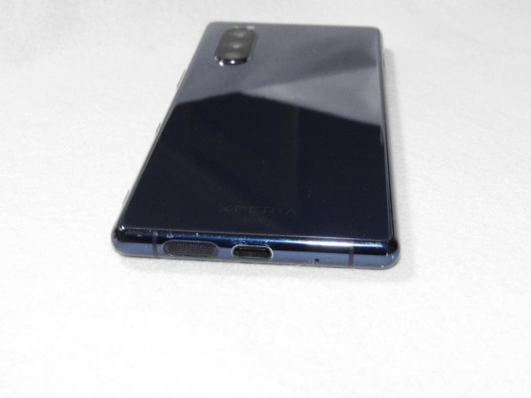 SONY Xperia 5 ブルー SOV41 au SIMフリー