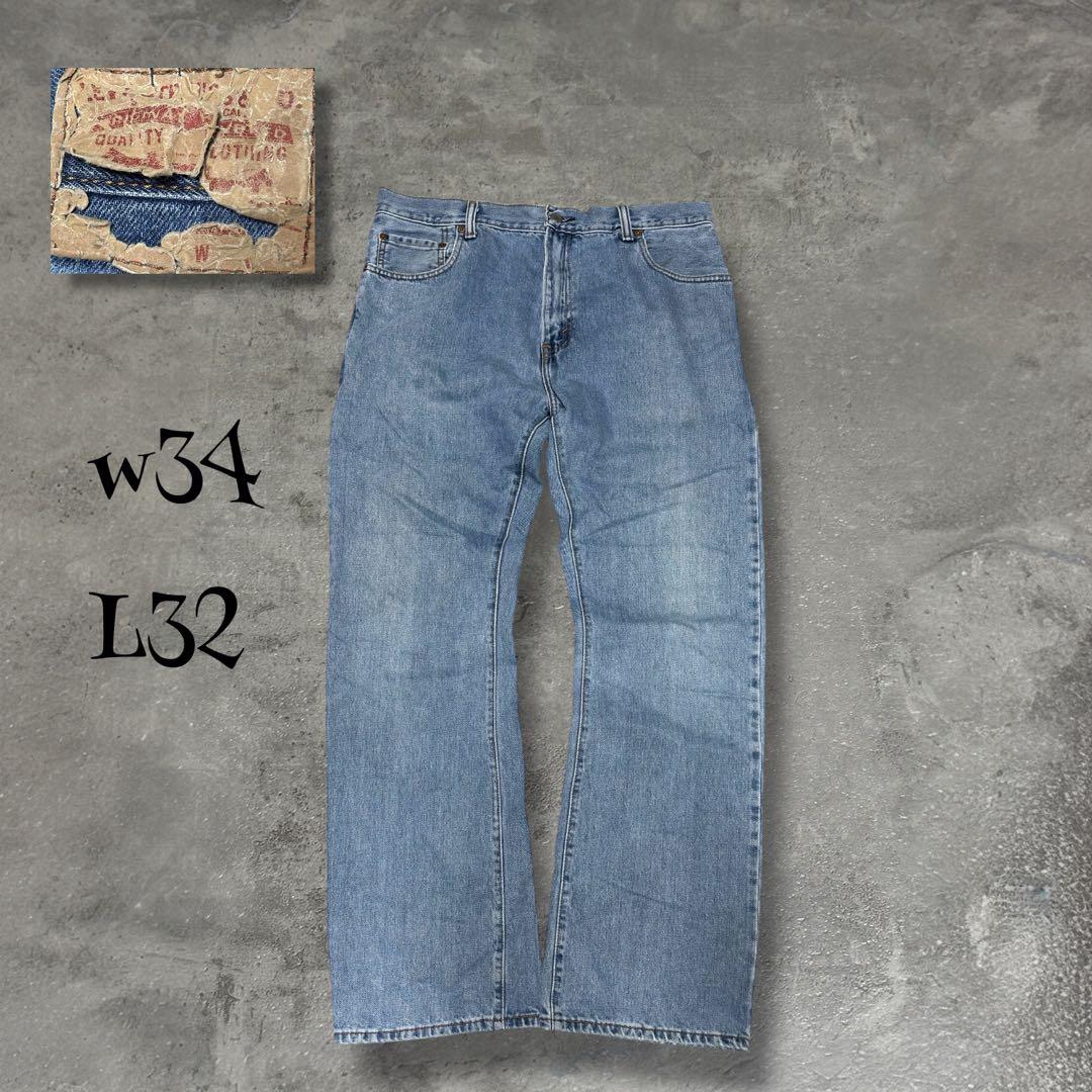 【極上の色落ち】 00s リーバイス 517 ブーツカット メキシコ製 W34