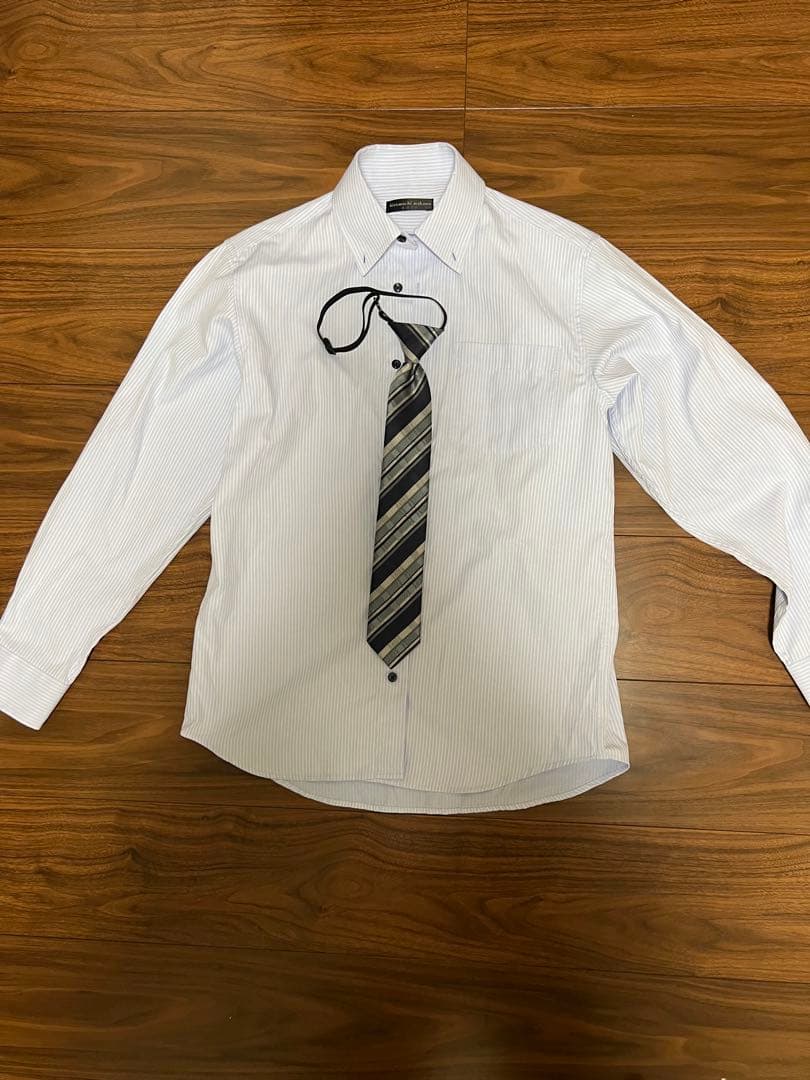 小学生　卒業式　男の子　ブレザー・パンツ・シャツ・ネクタイ160cm