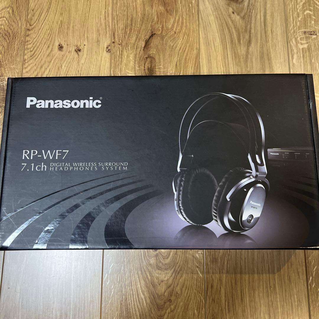 『新品未使用品』RP-WF7-K (ワイヤレスサラウンドヘッドホン)