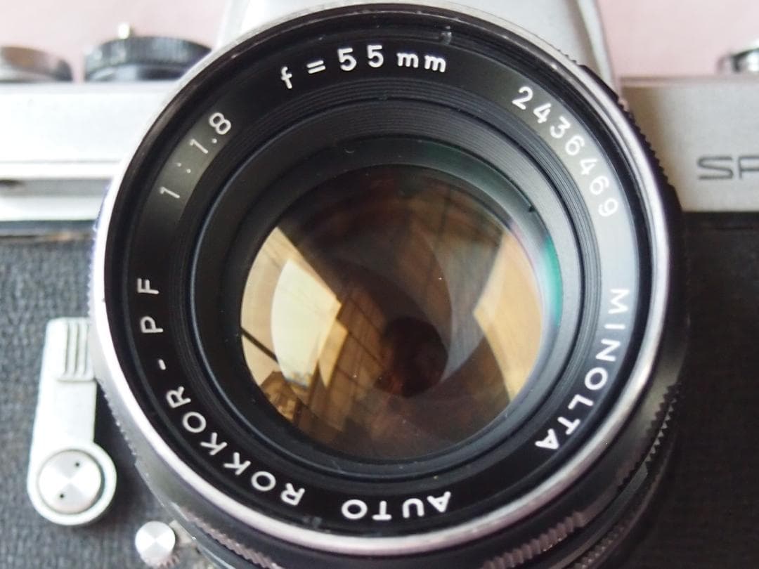 試写済：ミノルタSR1+PF55㎜ F1.8 SRマウント