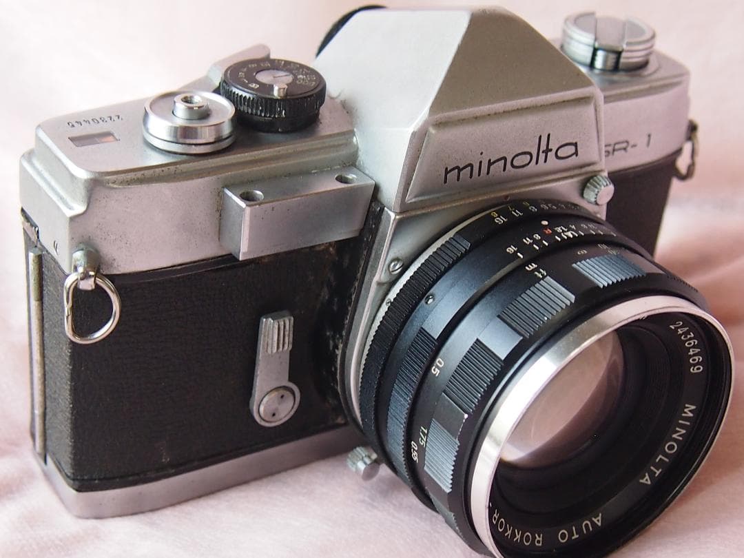 試写済：ミノルタSR1+PF55㎜ F1.8 SRマウント