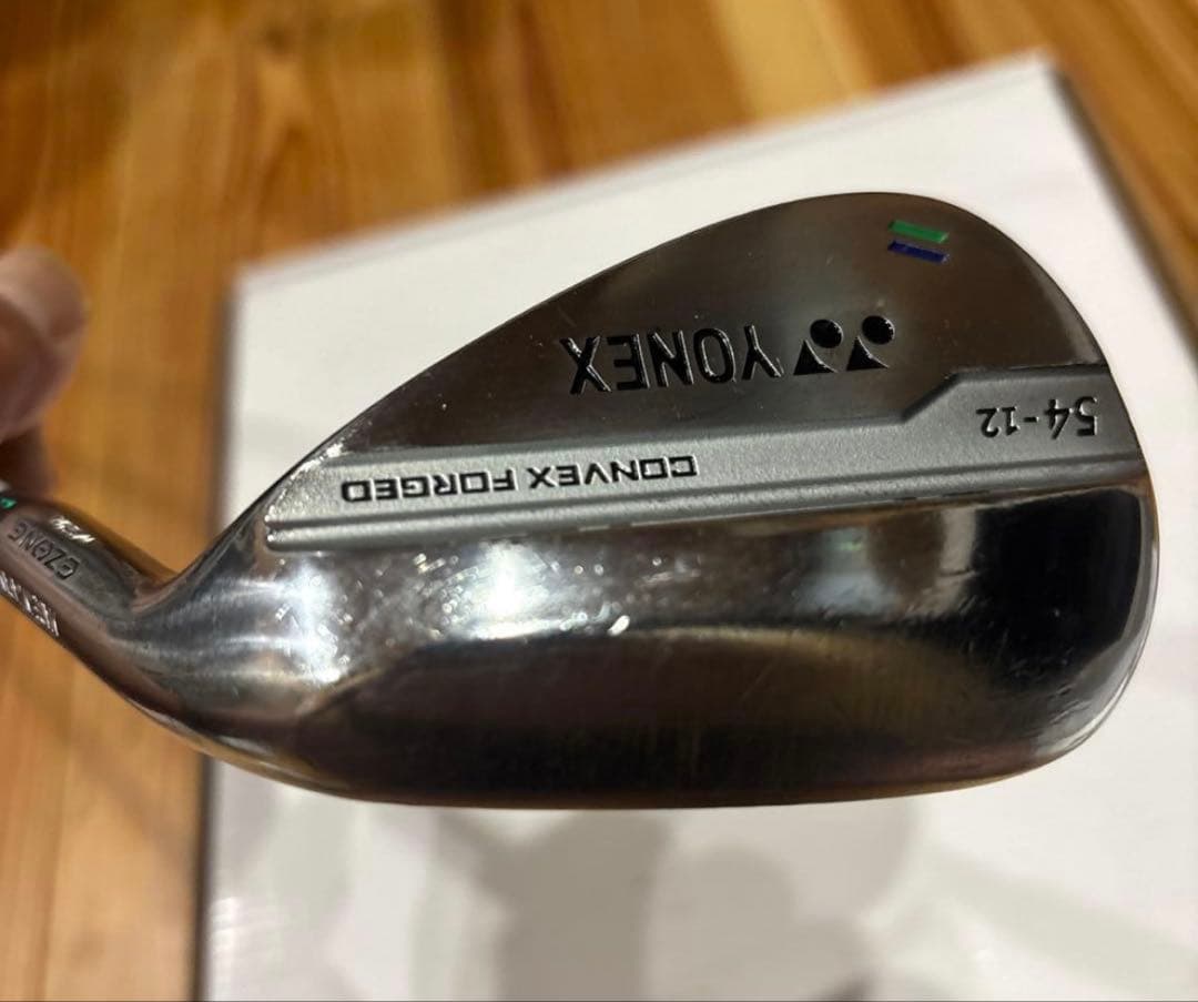 岩井姉妹使用ヘッドYONEX EZONE 501 ウェッジ54度バンス12度
