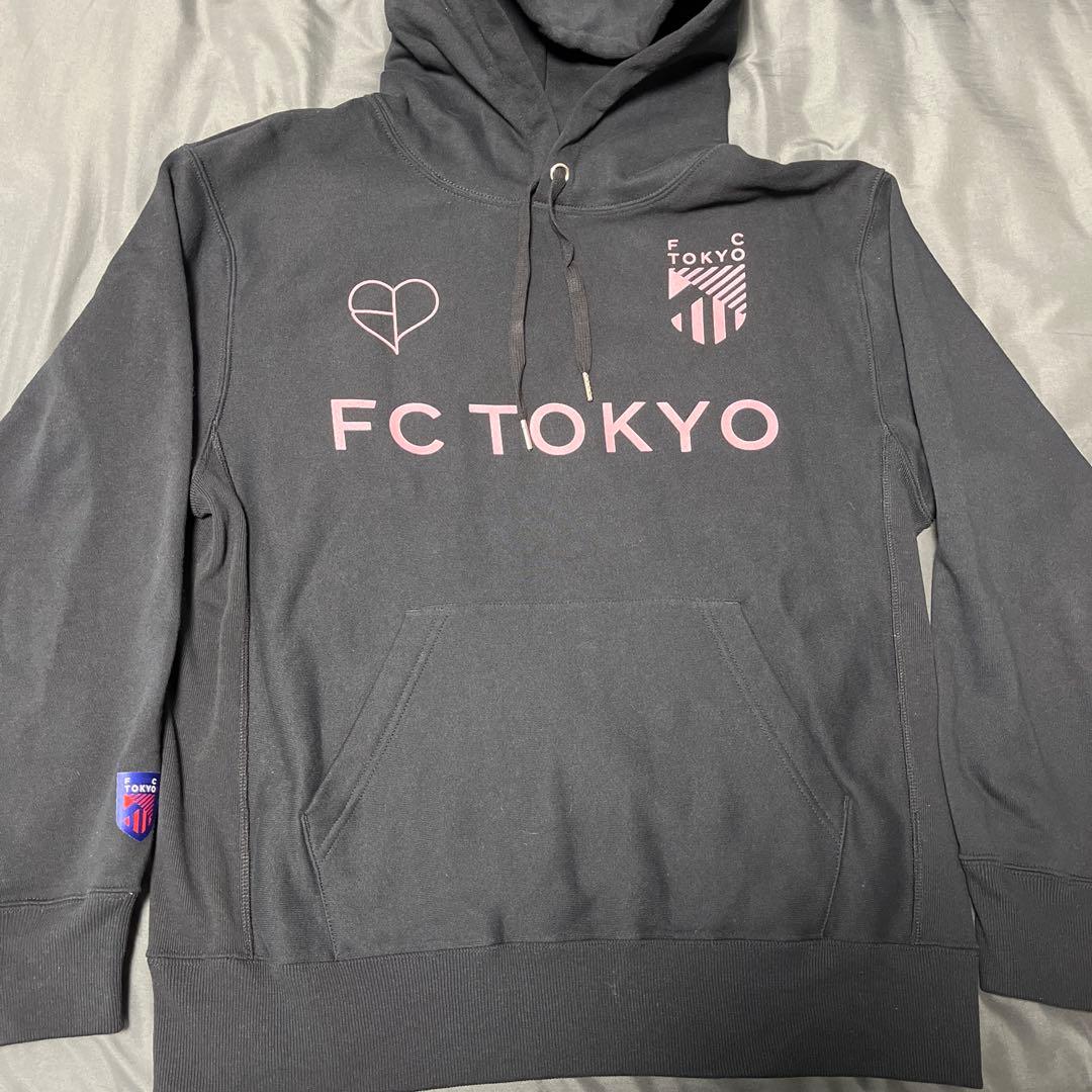 FC東京×BLACKPINK ロゴ　ブラック Lサイズ