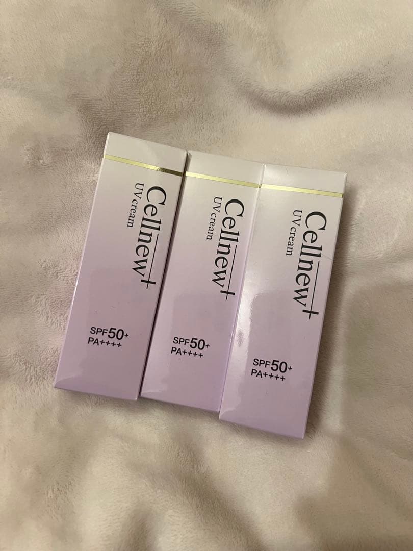 セルニュープラスUVクリーム　日焼け止め　3個セット