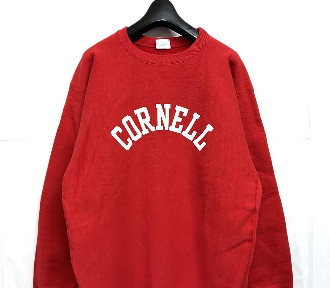 美品 Champion チャンピオン リバースウィーブ クルーネックスウェット