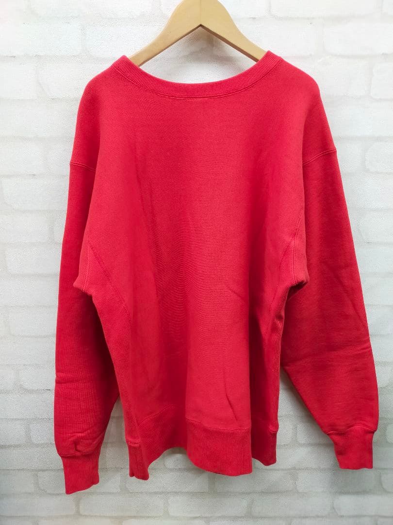 美品 Champion チャンピオン リバースウィーブ クルーネックスウェット