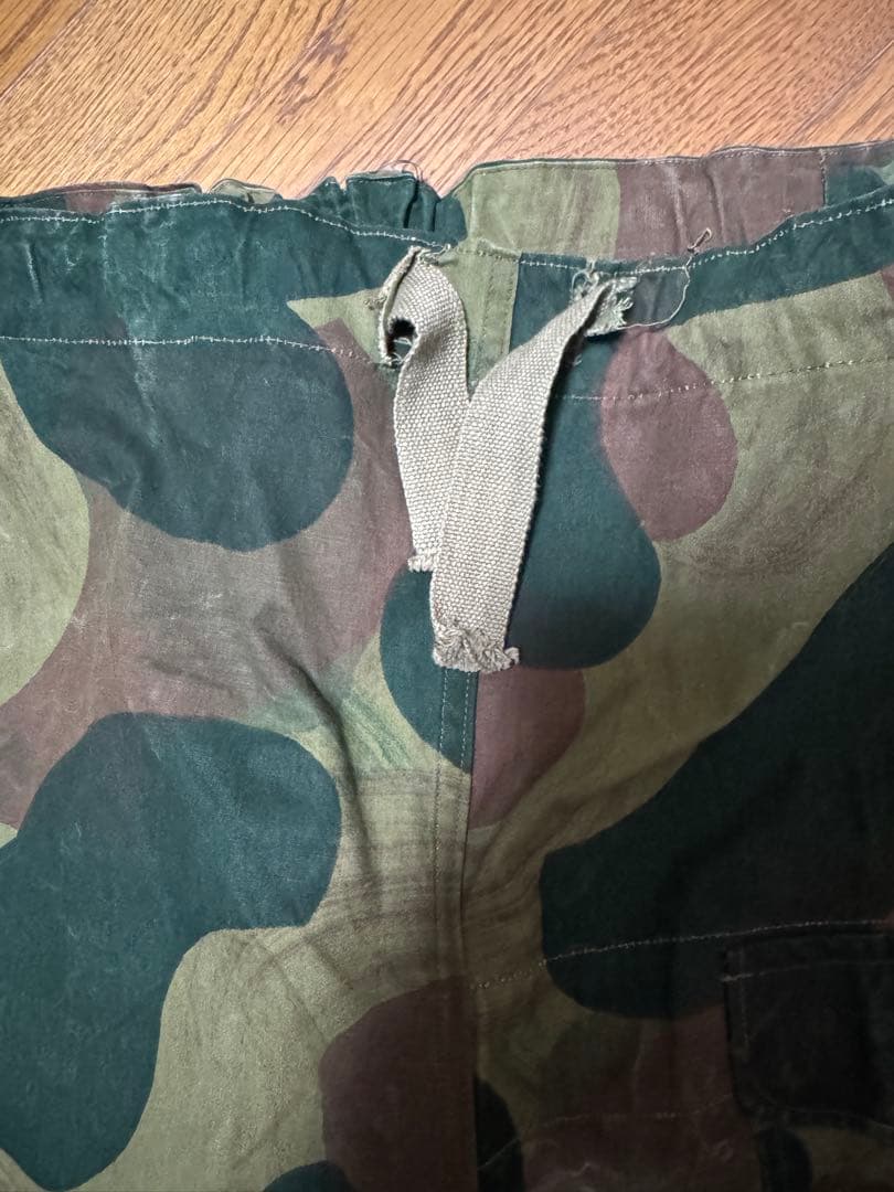 あ*様 ブラッシュストロークカモ　ベルギー軍　ビンテージ