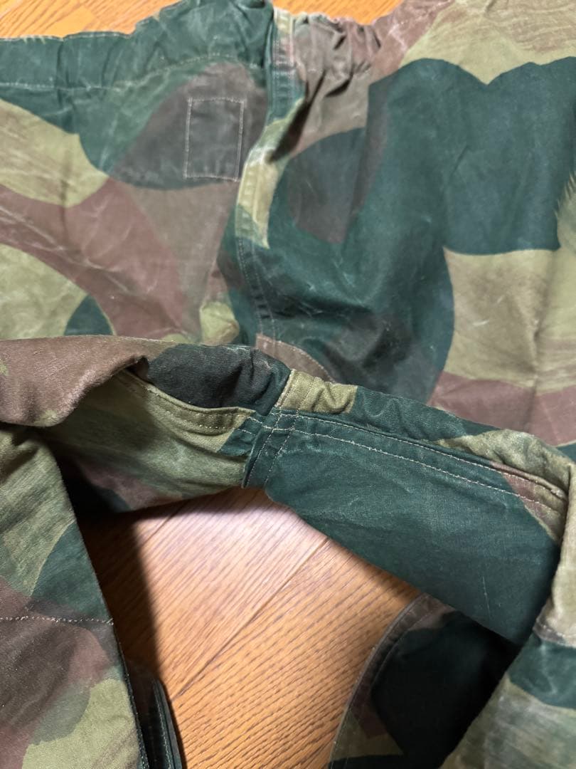 あ*様 ブラッシュストロークカモ　ベルギー軍　ビンテージ