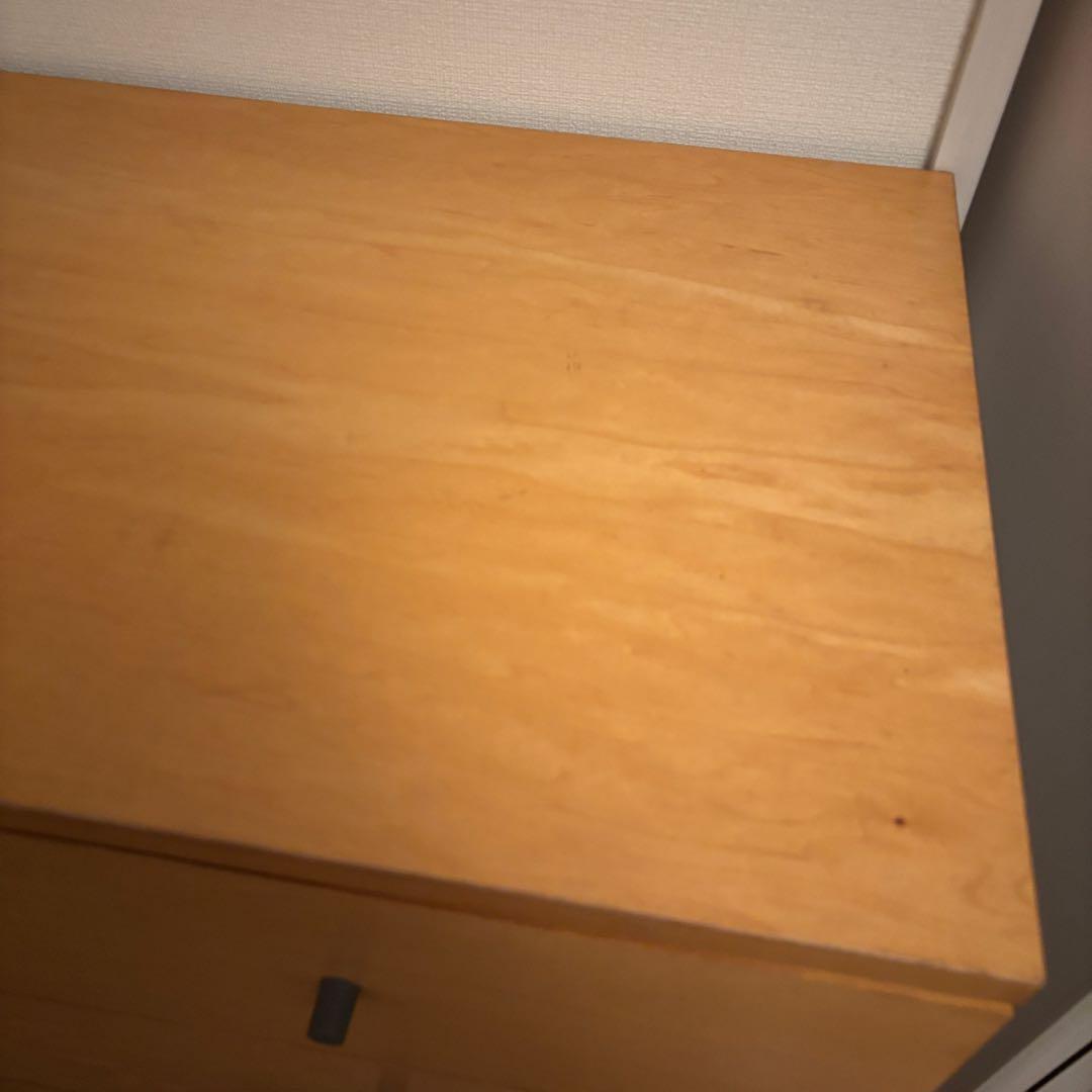 everyday is catday廃盤品　無印良品　4段チェスト