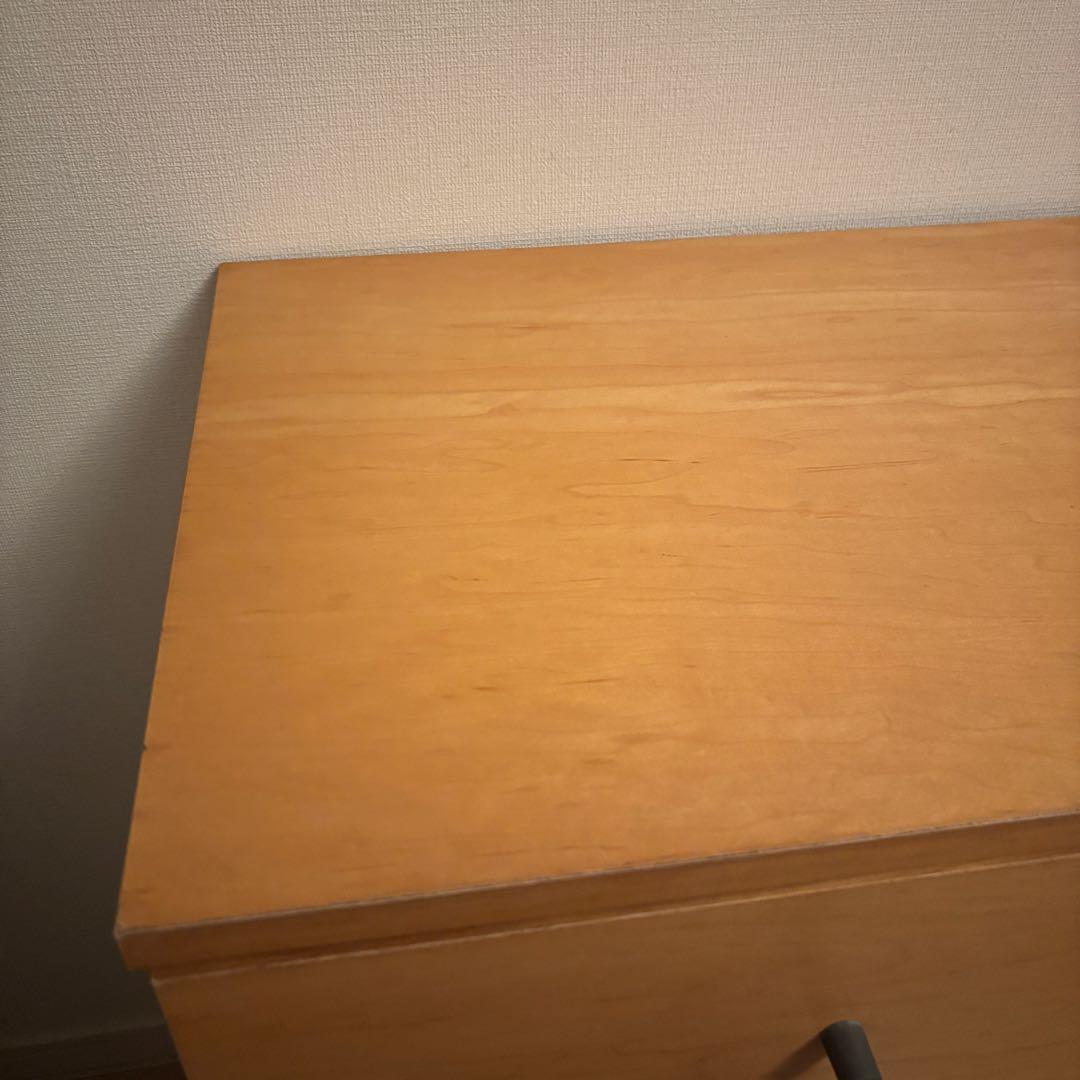 everyday is catday廃盤品　無印良品　4段チェスト