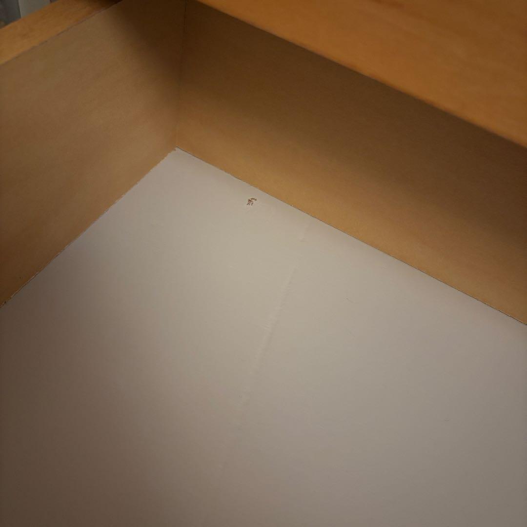 everyday is catday廃盤品　無印良品　4段チェスト