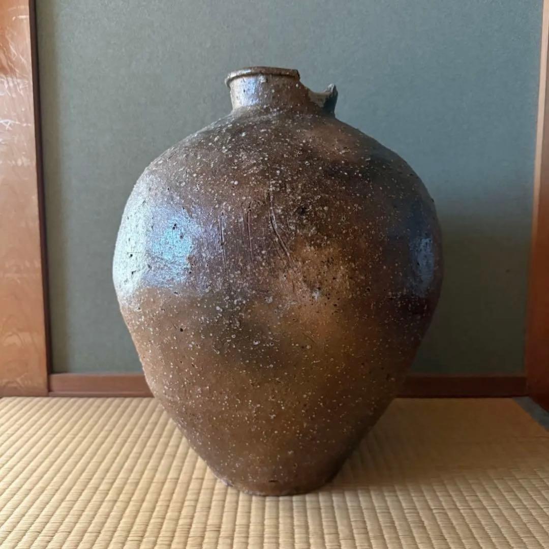 古信楽 壺 大壺 室町時代 古美術 古備前 古常滑 古瀬戸 古丹波 古越前 骨董