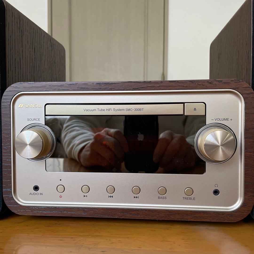 SANSUI CDステレオシステム SMC-300BT