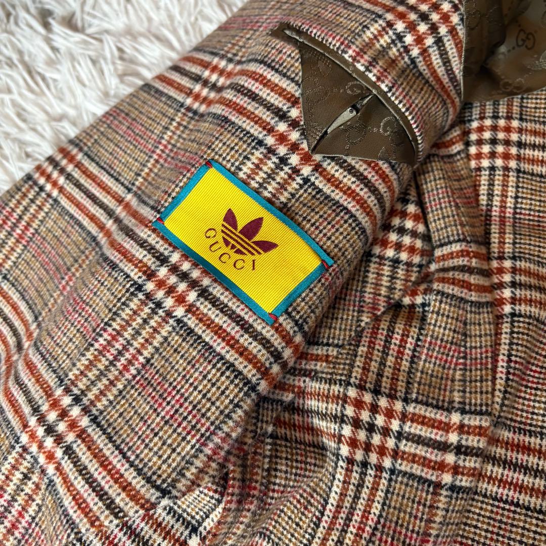 【タグ付き】GUCCI グッチ アディダス 金ボタン　ダブル　ジャケット