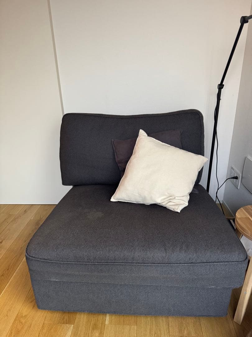 KIVIK シーヴィク 1人掛けソファベッド チャコール　IKEA