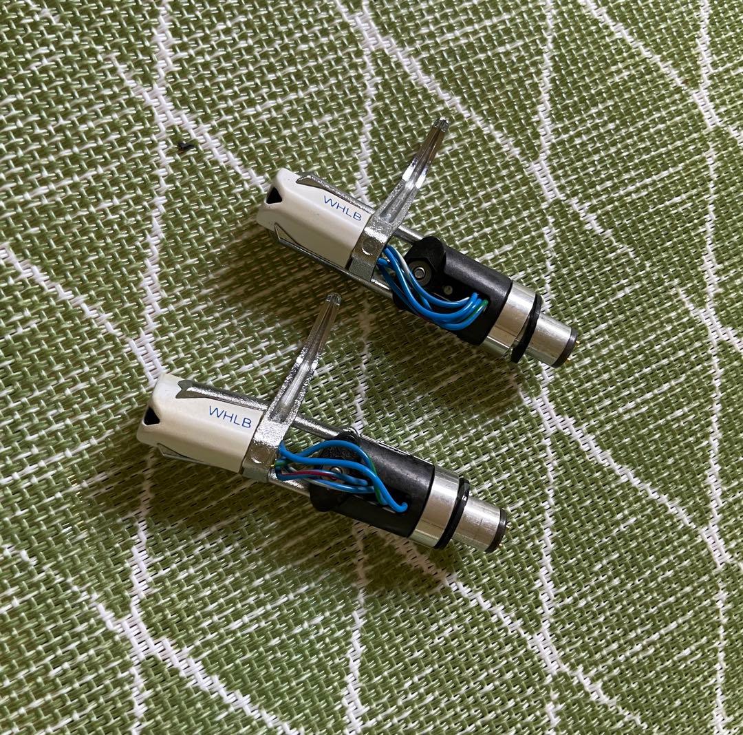 SHURE WHLB　シュア ホワイトレーベル レコード カートリッジ　2本
