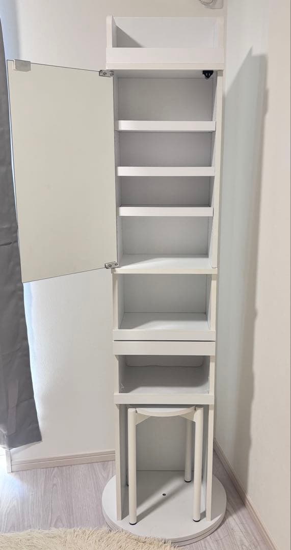 ホワイトドレッサー・鏡台