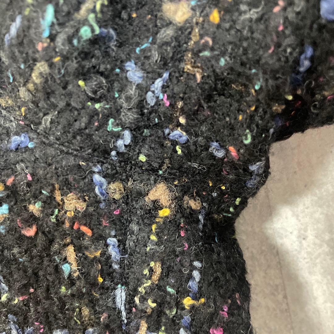 Curensology カレンソロジー　サスペンダー付き　ツイードパンツ　フリー