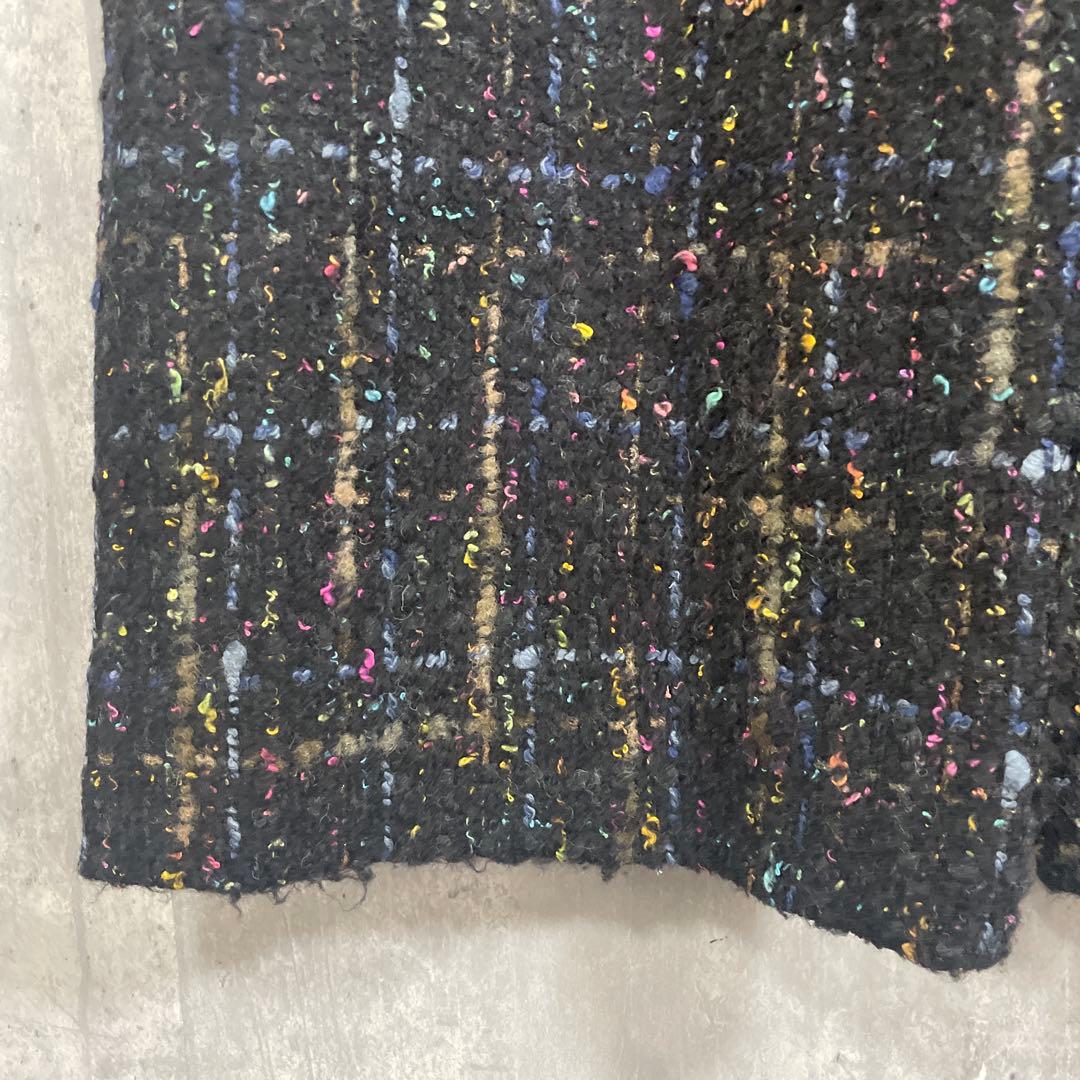 Curensology カレンソロジー　サスペンダー付き　ツイードパンツ　フリー