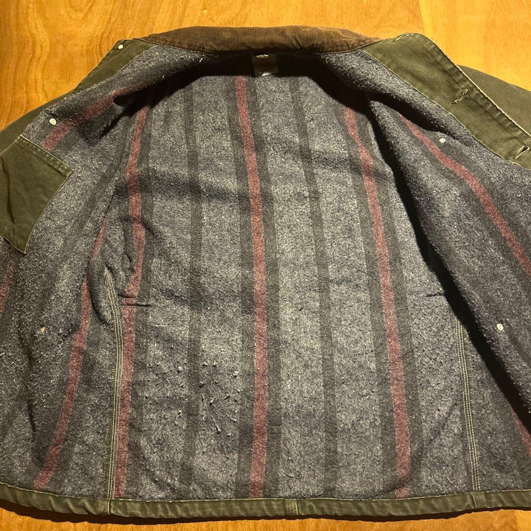 Carhartt 希少 ミシガンチョアコート Mサイズ MOS モスグリーン