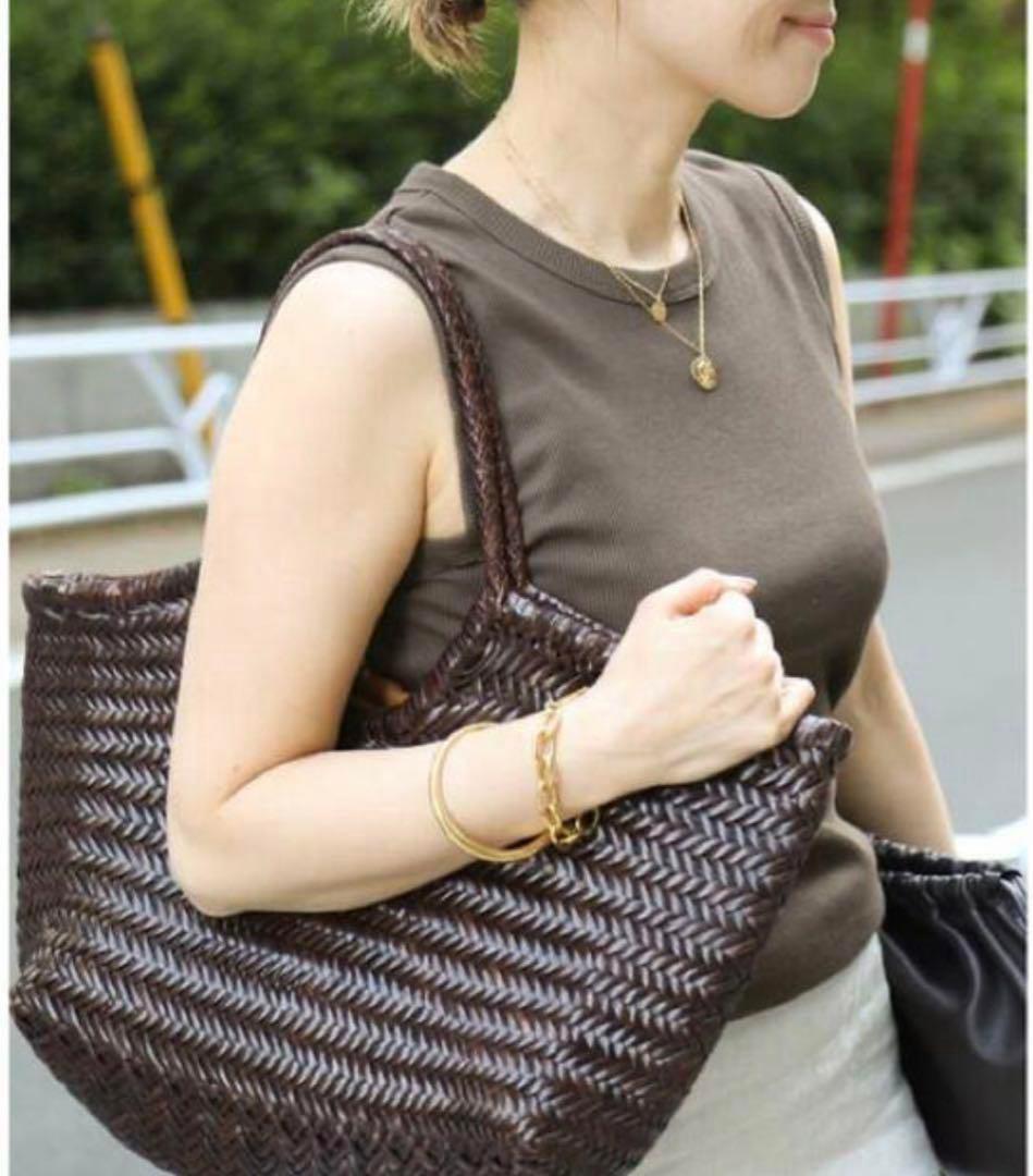 dragon ディフュージョン レザートートバッグ small アパルトモン