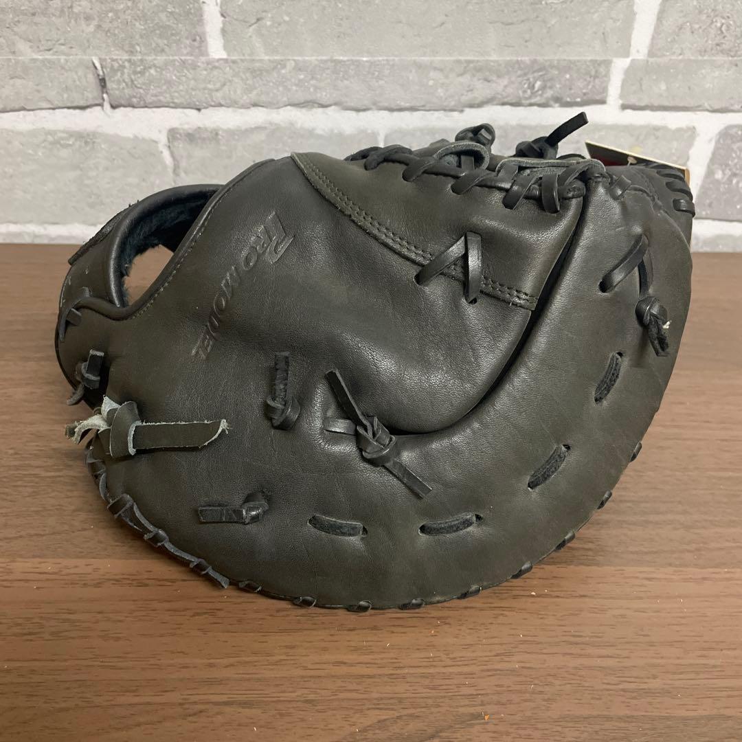 左投用　ZETT 野球 一塁手 ジュニア 少年軟式ファーストミット 松中モデル