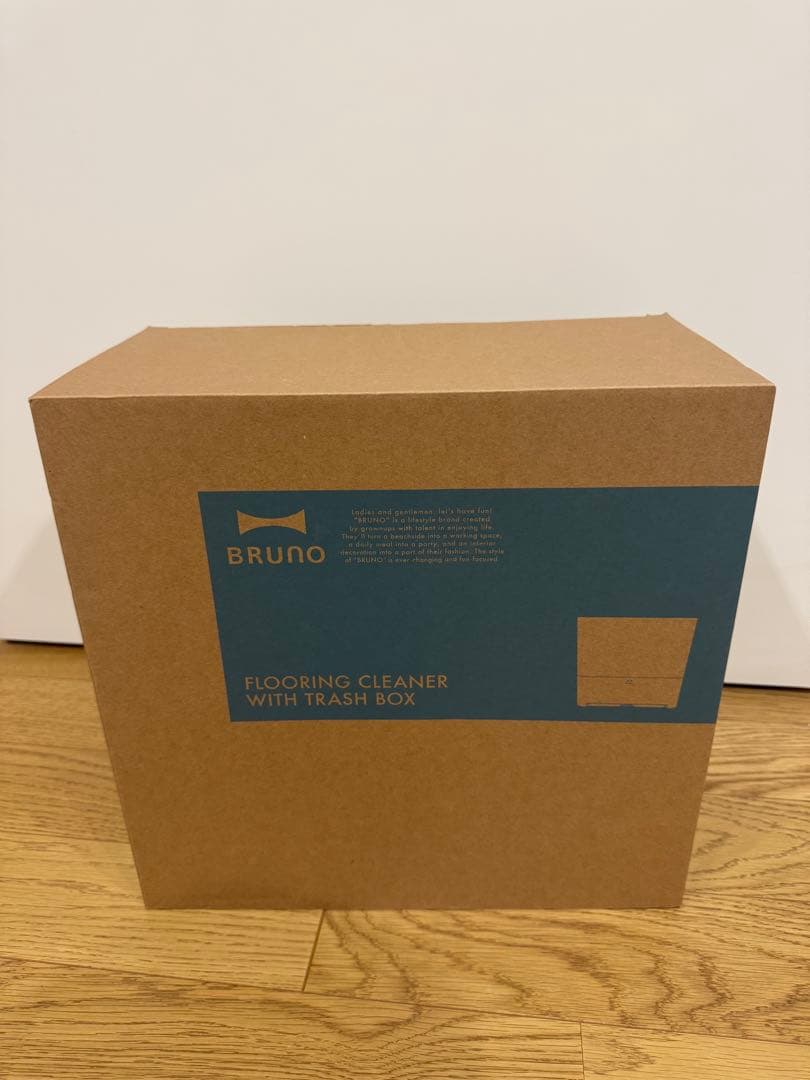 BRUNO フローリングクリーナー兼ゴミ箱　電動ちりとり　BOE093