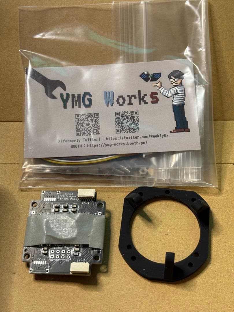 自作キーボードキット The Endpoint YMG WORKS