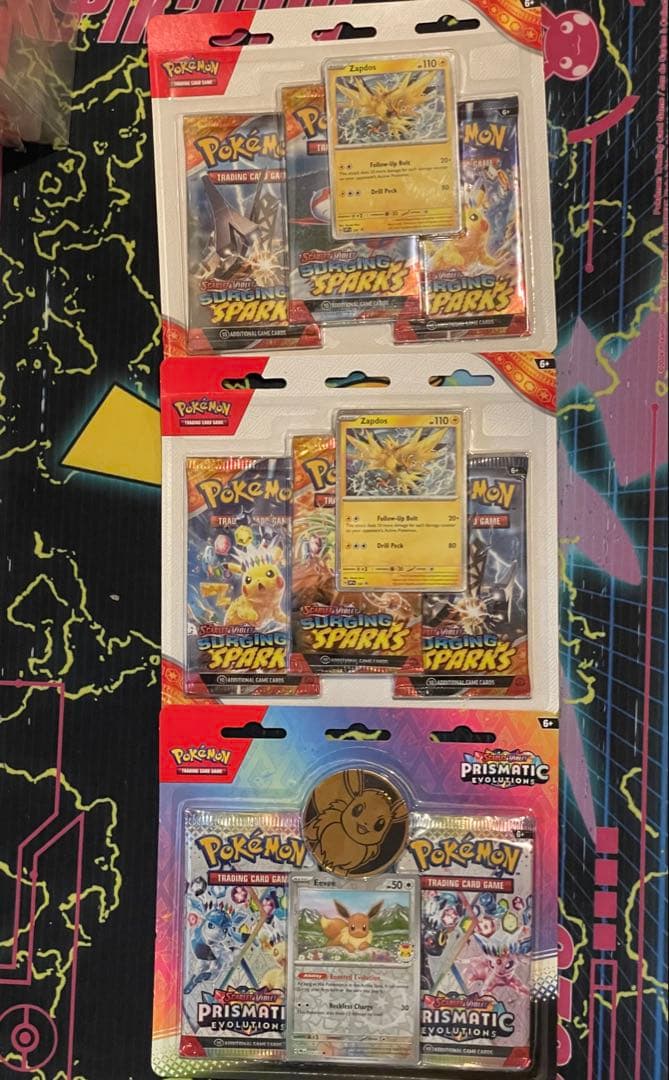 ポケモンカード スリーニングスパークスセット