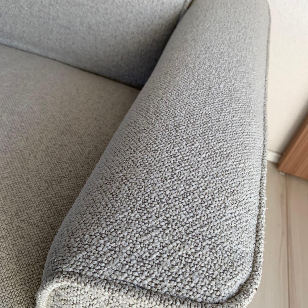 unico ウニコ WELM カバーリング ソファ 1.5S アイボリー